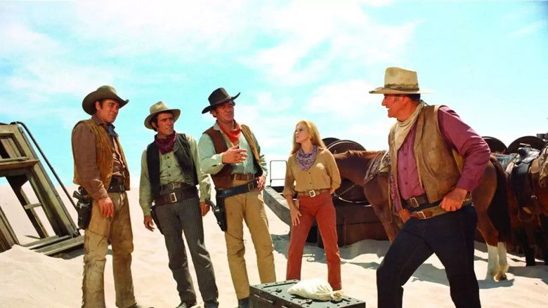 The Train Robbers still 2