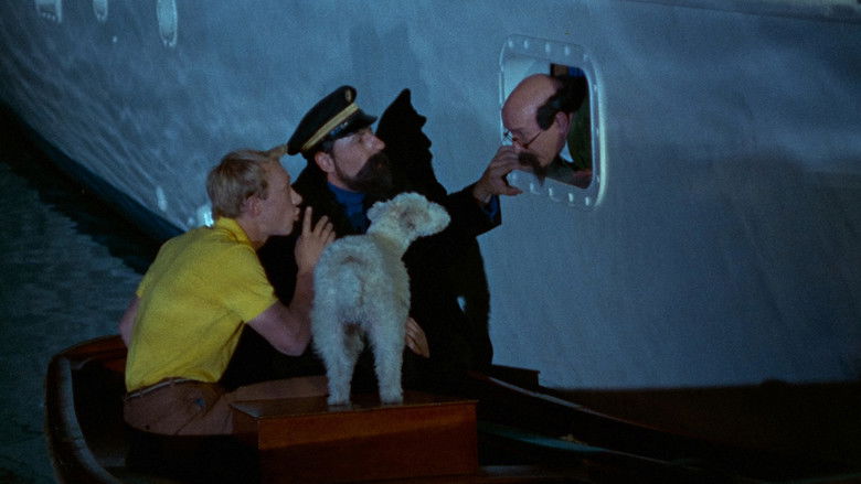 Tintin and the Blue Oranges still