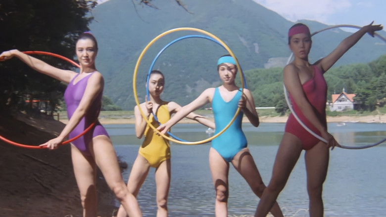 Female Gym Coach: Jump and Straddle still 1