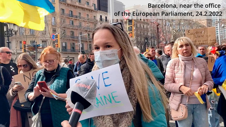 Good evening, we're from Barcelona still