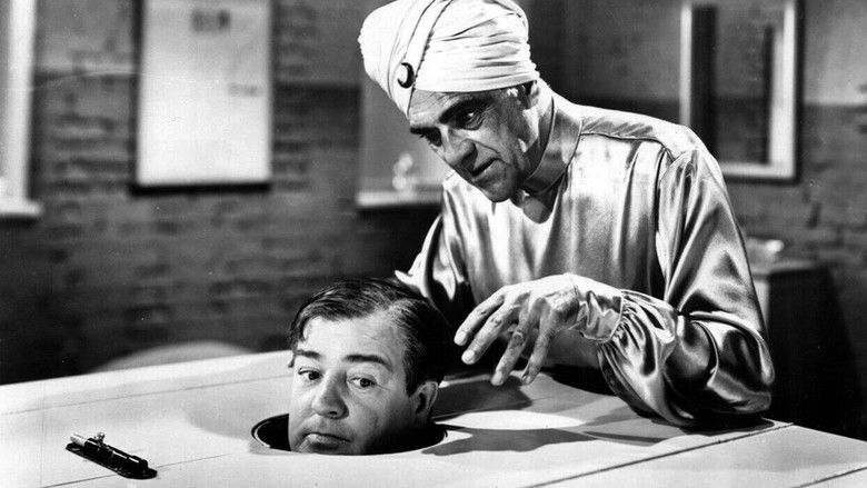 Bud Abbott and Lou Costello Meet the Killer, Boris Karloff still 1