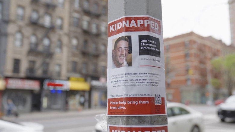 Torn: The Israel-Palestine Poster War on New York City Streets still