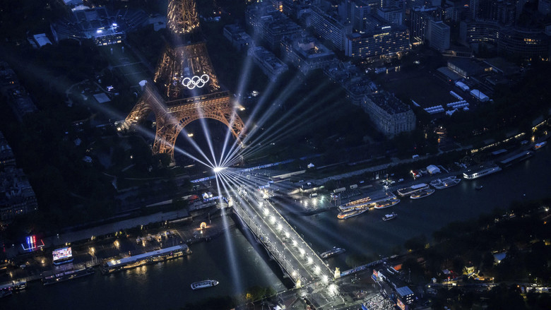 NBC's Paris Olympics Opening Ceremony in IMAX still 1
