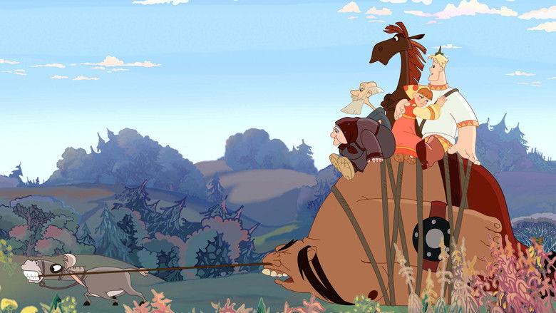 Alesha Popovich and Tugarin the Dragon still