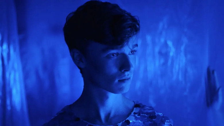 Sequin in a Blue Room still