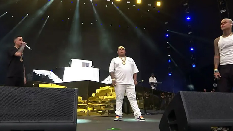 MC Hariel, MC Ryan SP e MC Cabelinho The Town 2023 still