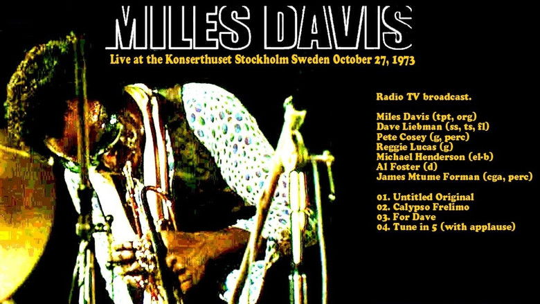 Miles Davis Live in Stockholm 1973 still 1