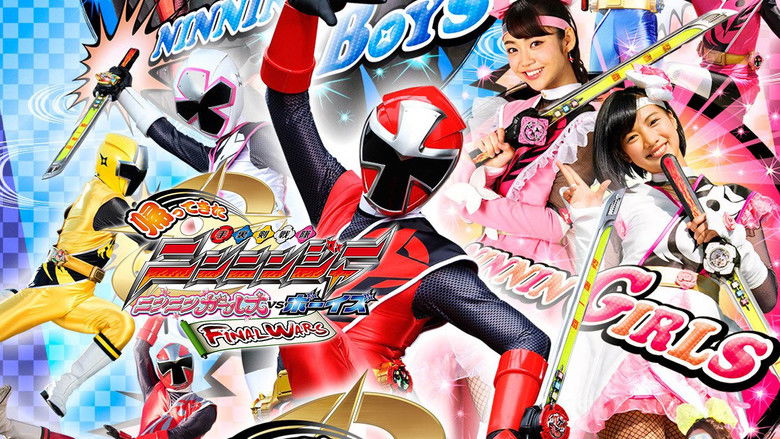 Come Back! Shuriken Sentai Ninninger: Ninnin Girls vs. Boys FINAL WARS still 1