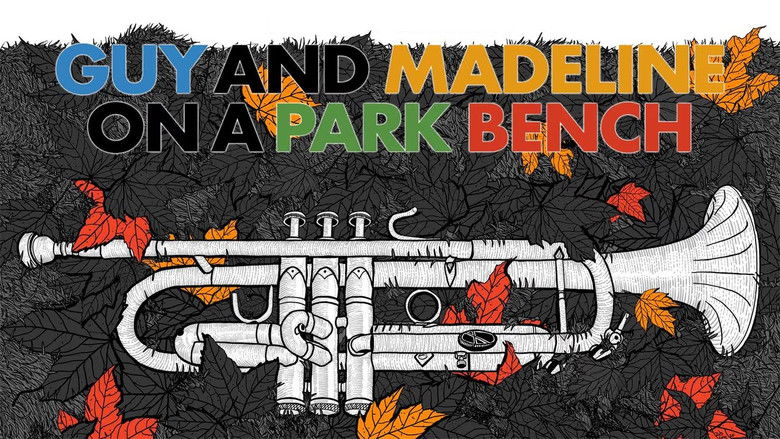 Guy and Madeline on a Park Bench still 1