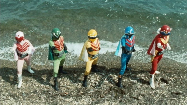 Himitsu Sentai Gorenger: The Blue Fortress still 3